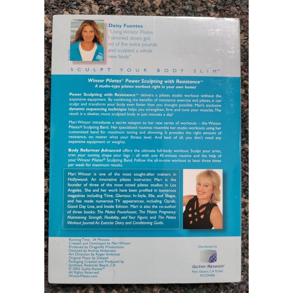 Winsor Pilates (DVD) Advanced Power Sculpting - Picture 2 of 2